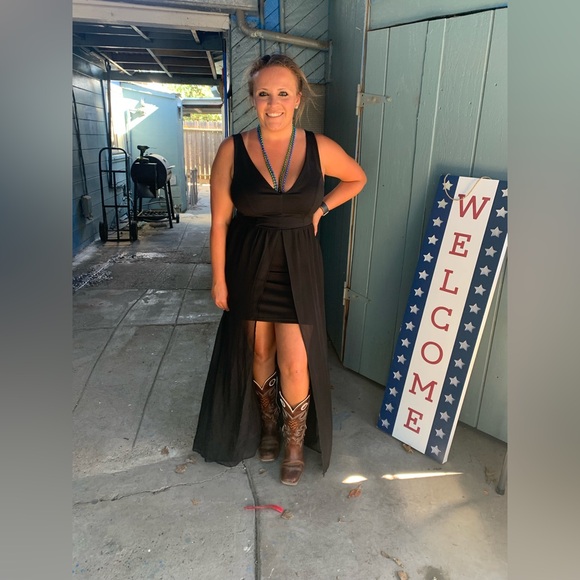 J for Justify Black High Low Dress - Picture 13 of 13